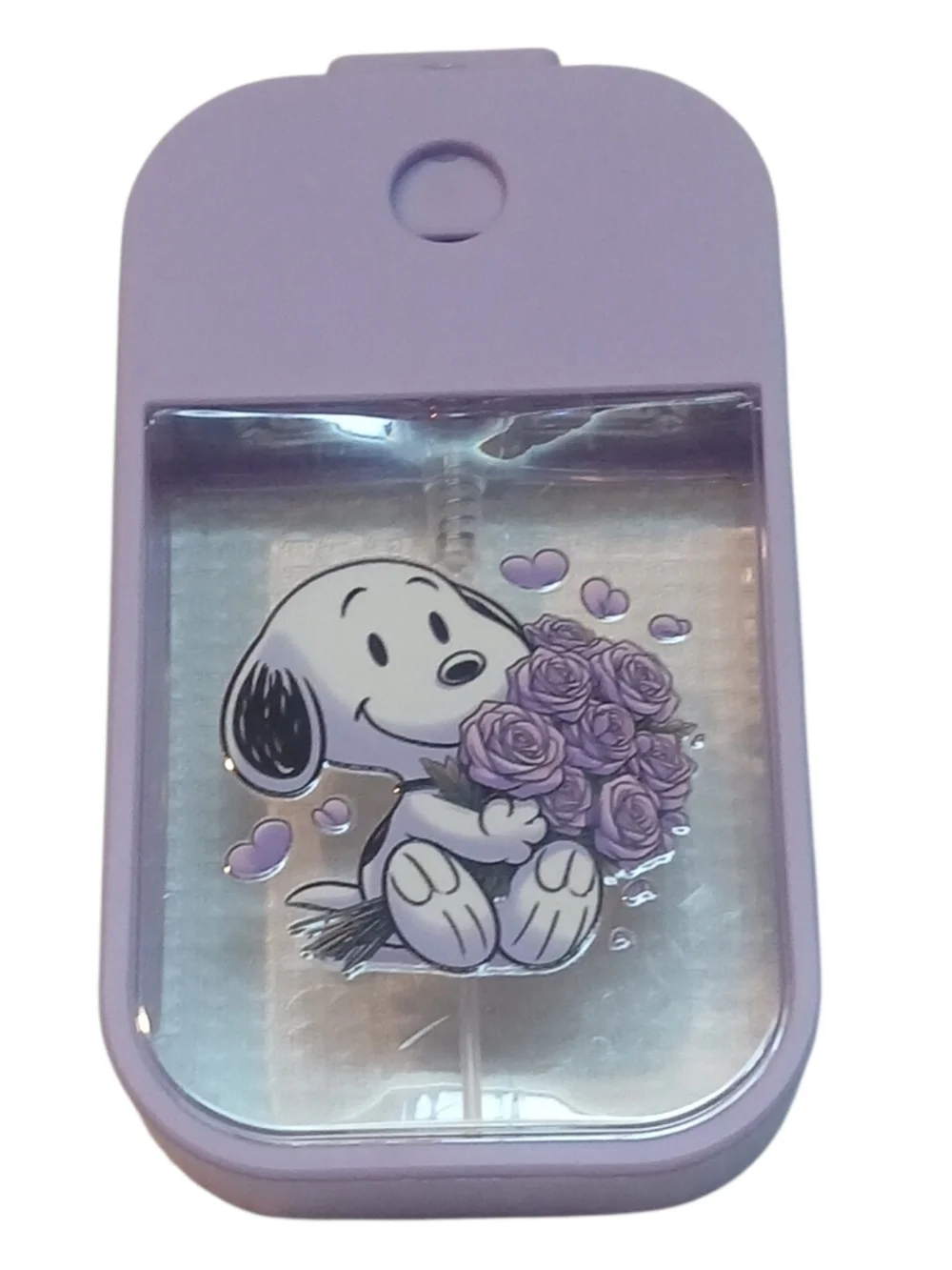 Peanuts - Snoopy Refillable Hand Sanitizer Spray Bottle, Pocket/Purse Sizep